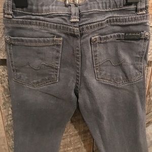 7 For All Mankind Gray Toddler Jeans